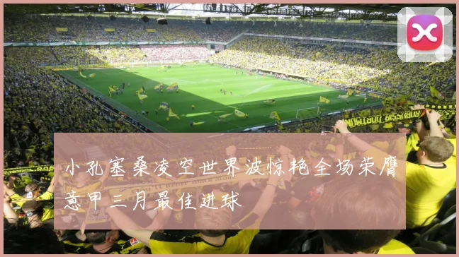 小孔塞桑凌空世界波惊艳全场荣膺意甲三月最佳进球